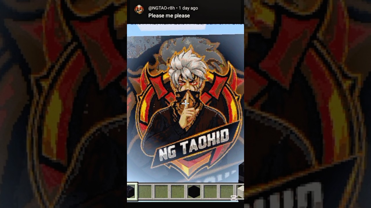 Made the MOST POWERFUL Minecraft LOGO 😱🔥