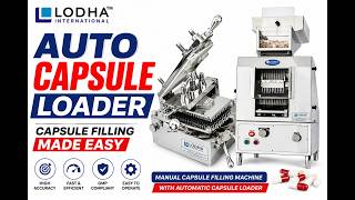 Manual Capsule Filling Machine with Auto Capsule Loader