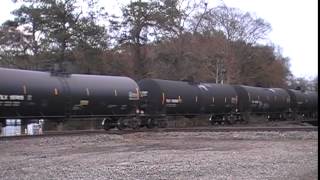 CSX SD60I #8729 Leads empty ethanol train K-424 /With Awesome crew