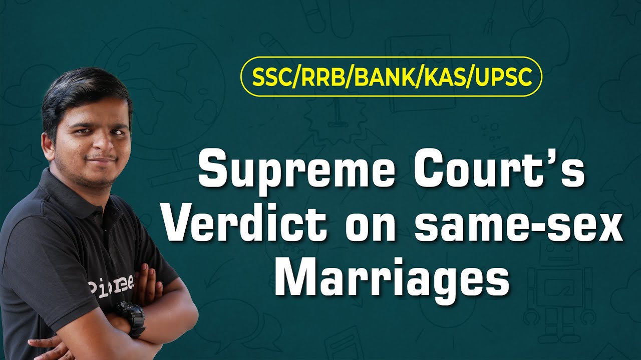Supreme Court 's verdict on same sex marriages - YouTube