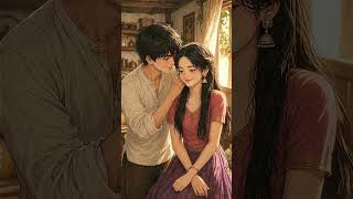 #animevibes In the soft glow of golden sunlight, love lives quietly between them—unspoken yet deeply