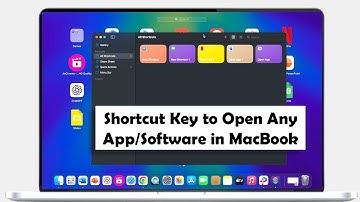 Open Any App/Software by Shortcut Key in MacBook (Create App Shortcut Key)