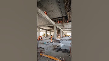 Seconds from Disaster: A Reminder to Always Follow Site Safety👷‍♂️ #fail #construction #crash