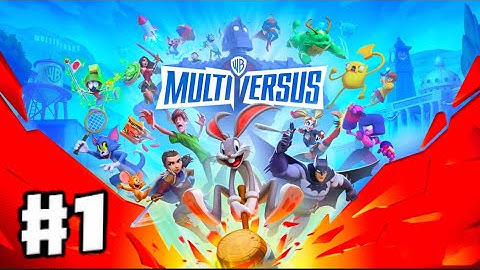 MultiVersus Gameplay walkthrough part 1 - Intro and Rift !