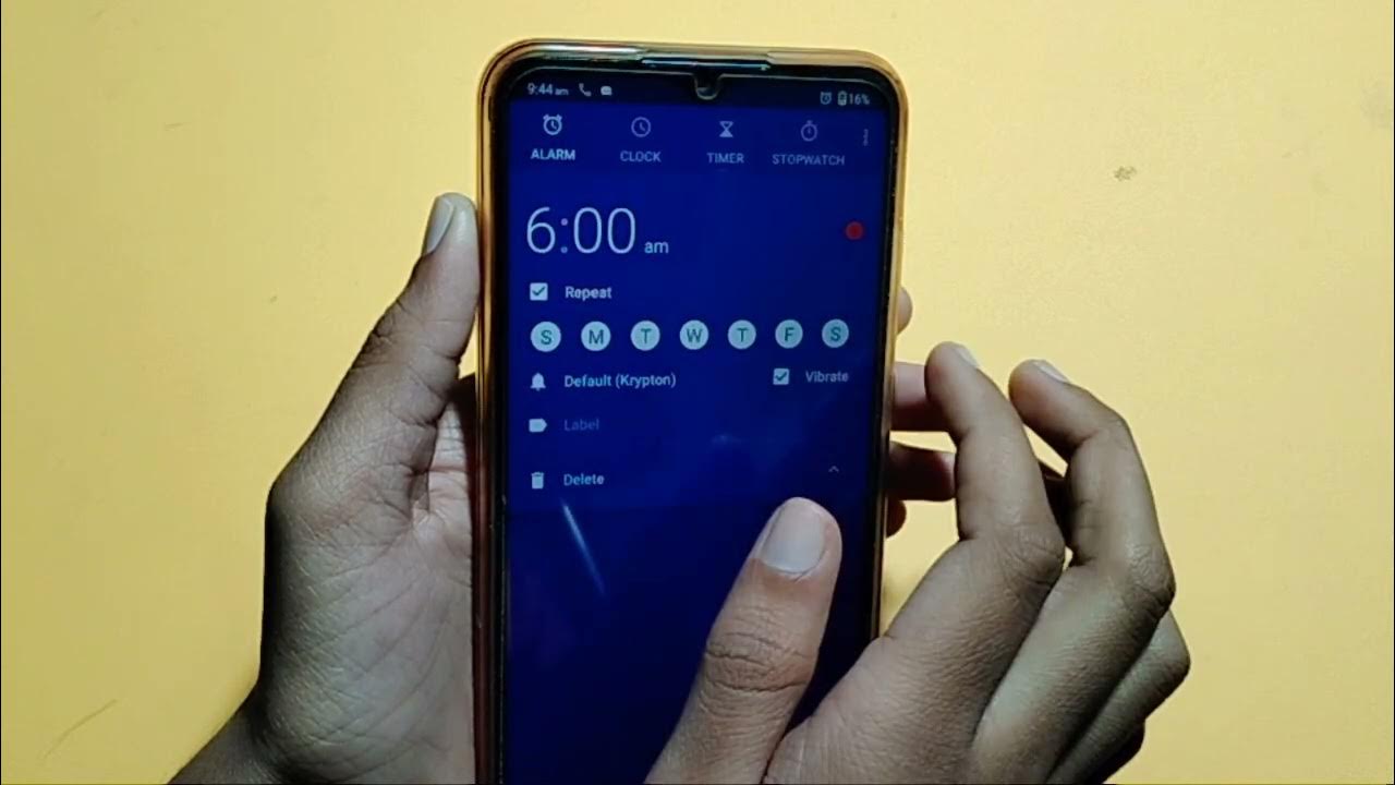 Nokia 5.3 alarm full setting How to set alarm alarm kaise lagaye