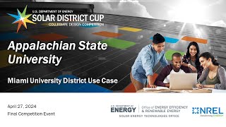 Solar District Cup 2024 Final Competition Event – Appalachian State University