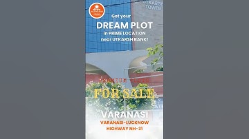 Plot ₹2500/- Sqft वाराणसी  📲+91 7355082388