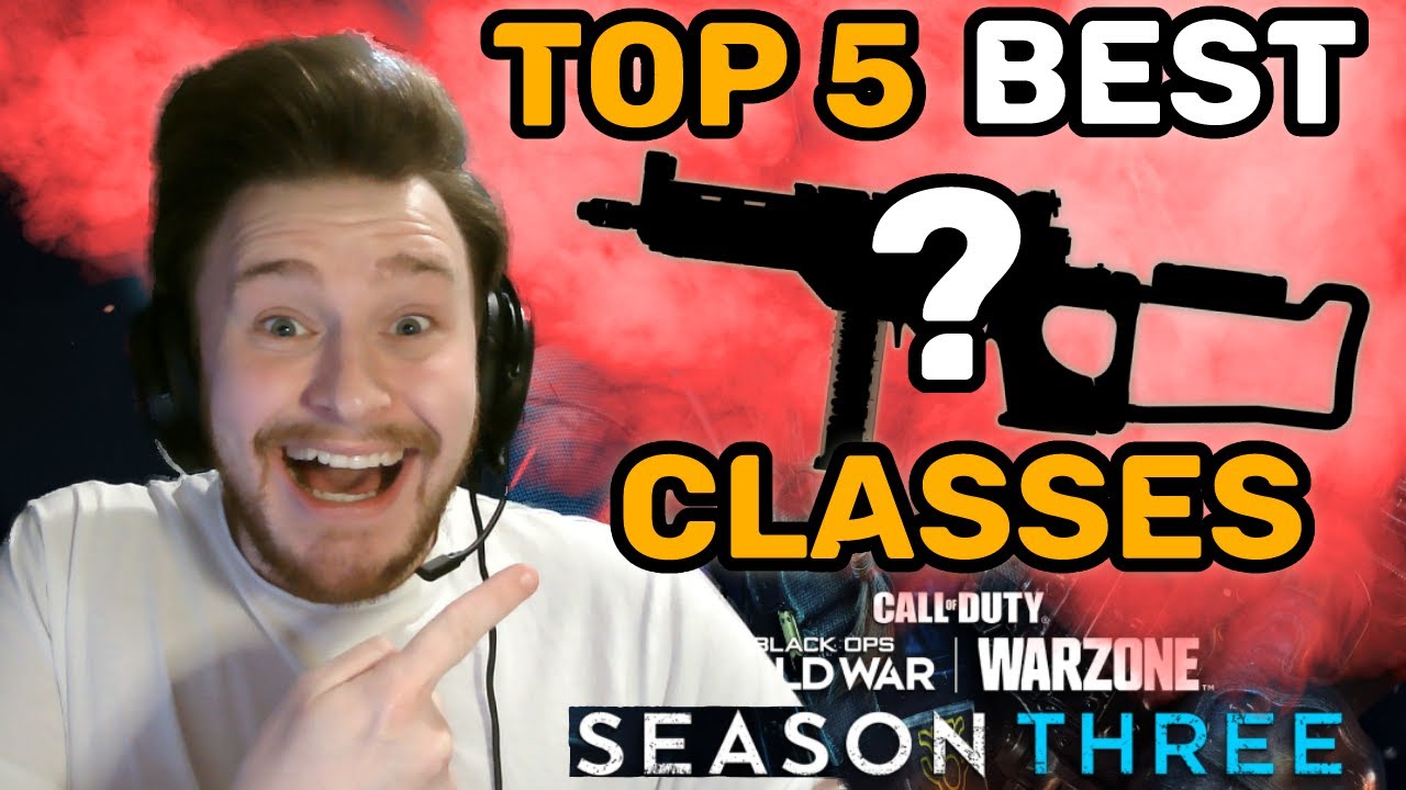 Top 5 Best Classes in Cold War Multiplayer Season 3
