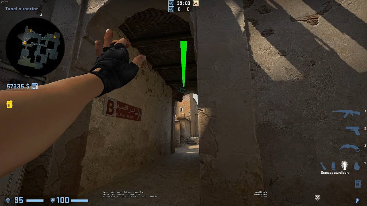 con esta flash, site de B en dust2 es free | CSGO - YouTube