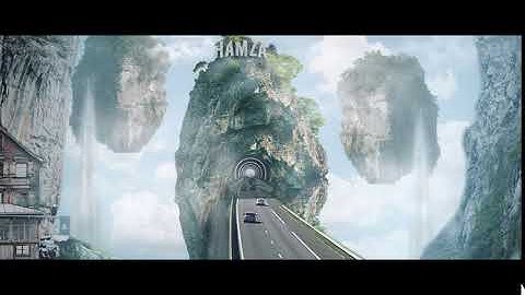 Floating Mountains | 3D Animation | 3D camera Projection | Adobe After Effects