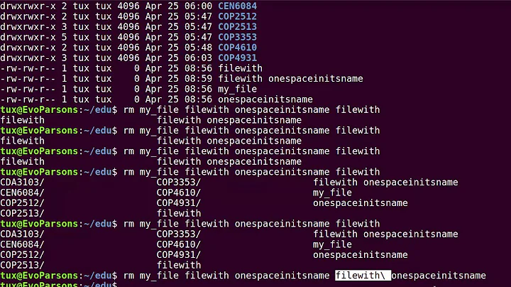 M02T2.1 - Intro to Linux - Bash Meta-Characters and Backslash Escaping