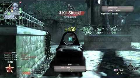 Black Ops- M16 Triple Kill