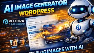 Information AI Image Generator for WordPress – Plixora Generate Image Tool Demo Update