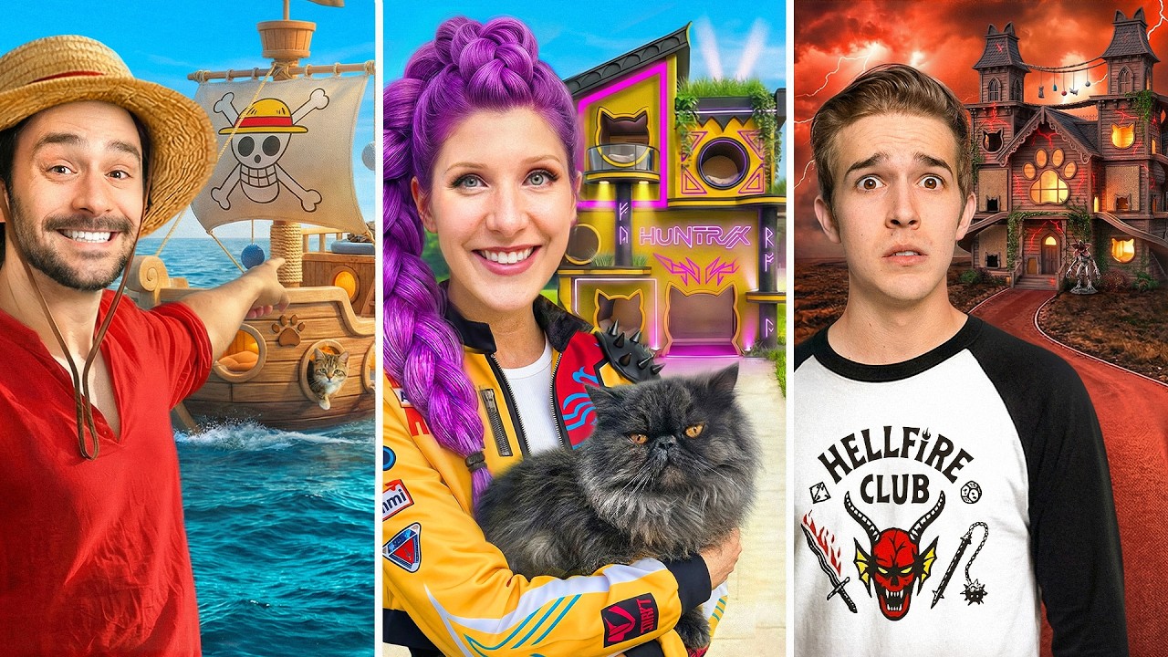 Building Netflix Dream Houses For My Cat!