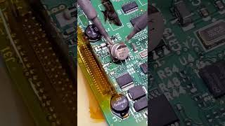 Would Be Fine With Two Soldering Irons But Just Not Keeping Them On For Too Long#FLUX #Motherboard