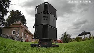 Cardioid Sub Array on a turntable