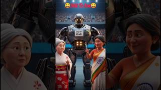 Desi Dadi vs Japan Techno Dadi! | Jugaad ⚡ vs Robot 🤖 #india #shortvideo #yt