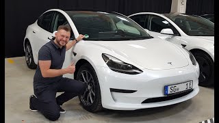 Tesla Model 3 SR+ 2021 Refresh | Abholung Lenkassistent Autopilot Aero Radkappen oder Felgen?