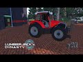Lumberjack's Dynasty прохождение #21 - новый трактор и приспособления