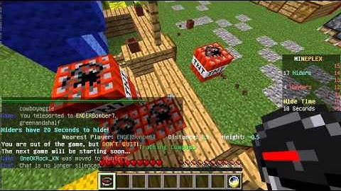 【Minecraft】Mineplex Hacker Report #554 - ENDERBomber7 *