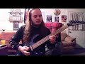 The Black Dahlia Murder - Der Ton guitar cover