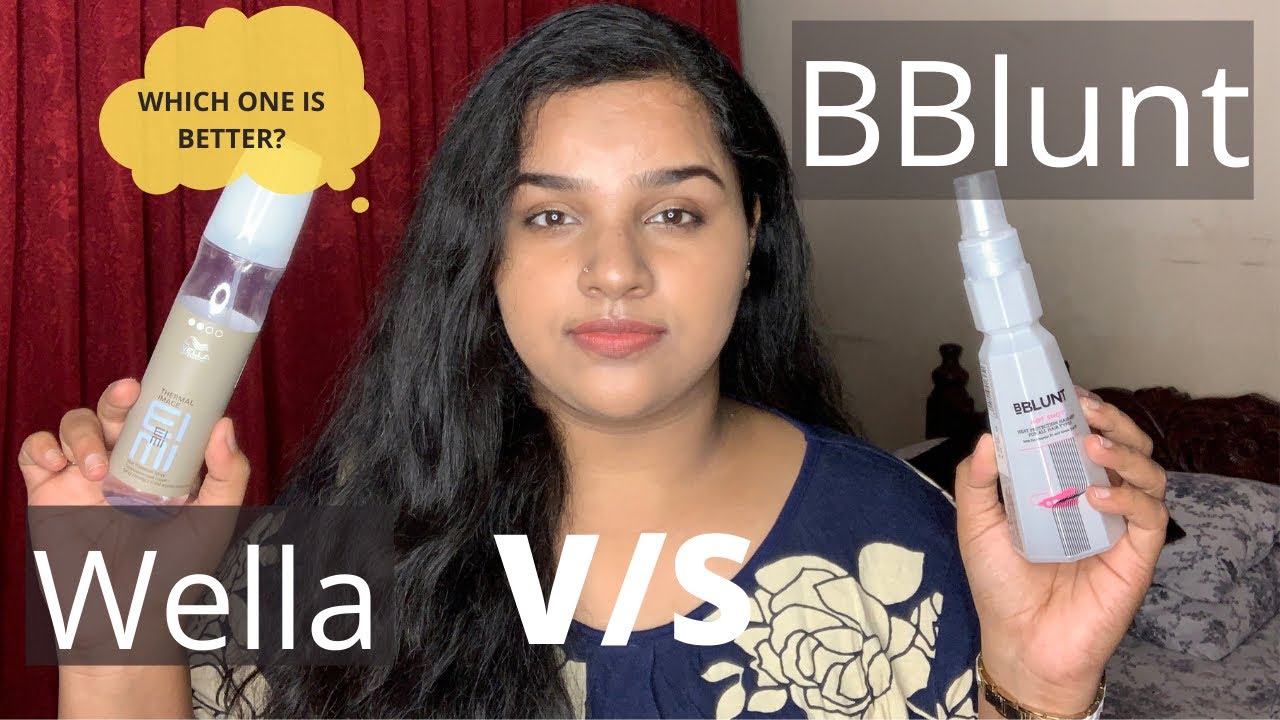 WELLA PROFESSIONAL V/S BBLUNT HEAT PROTECTANT SPRAY PRODUCT REVIEW
