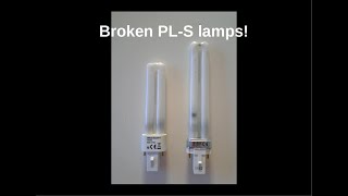 Dead Osram EOL GE and some older videos about them