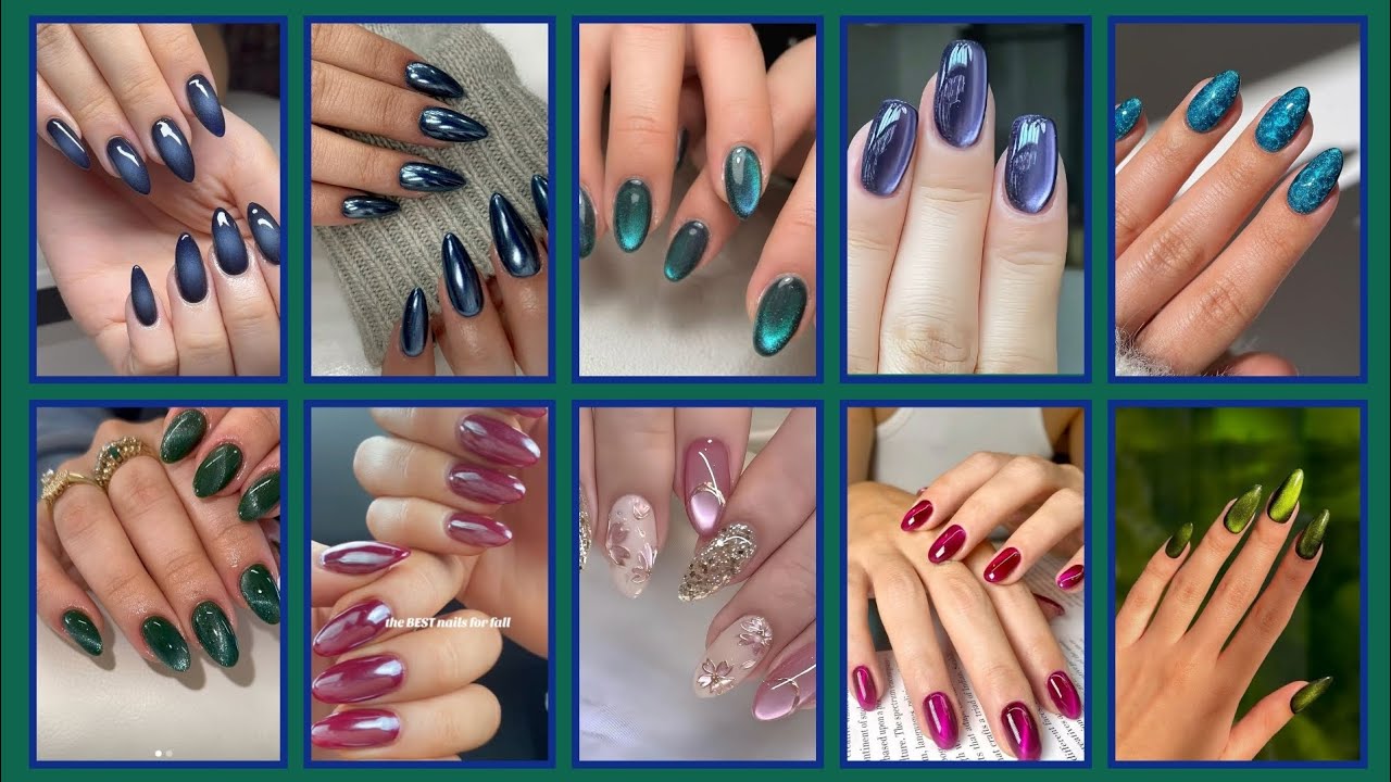 Дизайн ногтей 2025-2026 / Красивый лак для ногтей, различные техники подстригания ногтей #простые...