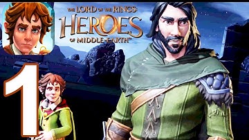 LotR: Heroes of Middle-earth Gameplay Walkthrough Part 1 - The Road to Rivendell (Android, iOS)