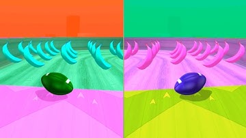 Going Balls - New Ball Speed Run Mobile Gameplay Walkthrough iOS, Android Colour Ball Run (Part 155)