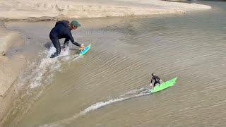 Remote Control Surfing Contest?! Kalani Robb VS Blair Conklin