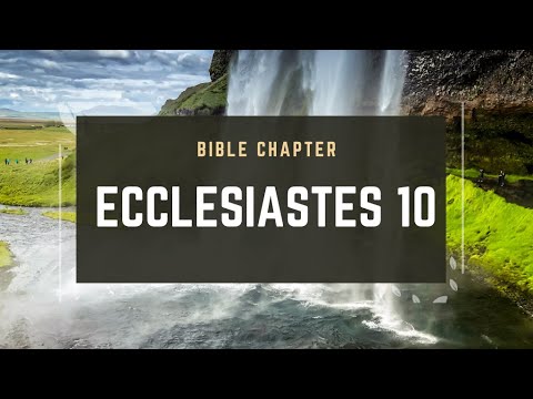 Daily Bible Chapter » Ecclesiastes 10 [Audio book & Nature Scenes ...