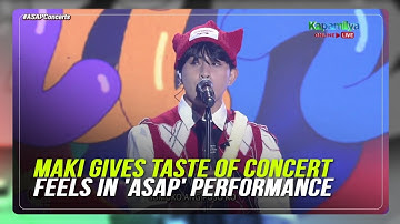 Maki gives taste of concert feels in 