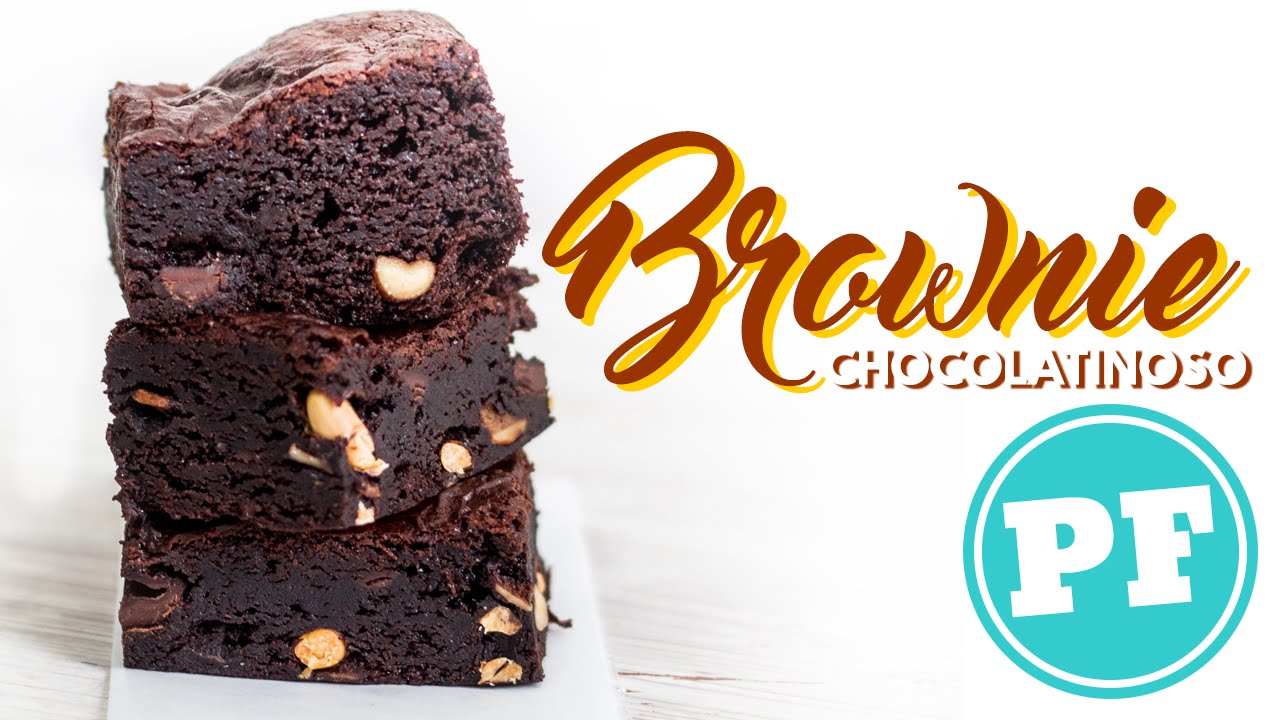 BROWNIE DE CHOCOLATE RÁPIDO E FÁCIL PRATOFUNDO