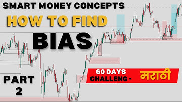 BIAS (Daily Direction) कसे ओळखायचे | Live Chart Analysis|  part-2| SMC/ICT Challenge Series - 8