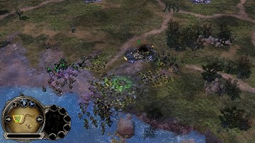 LOTR BFME II 1.08 Cast #36: 1v1 ArCh4Ng3L vs. All_Might