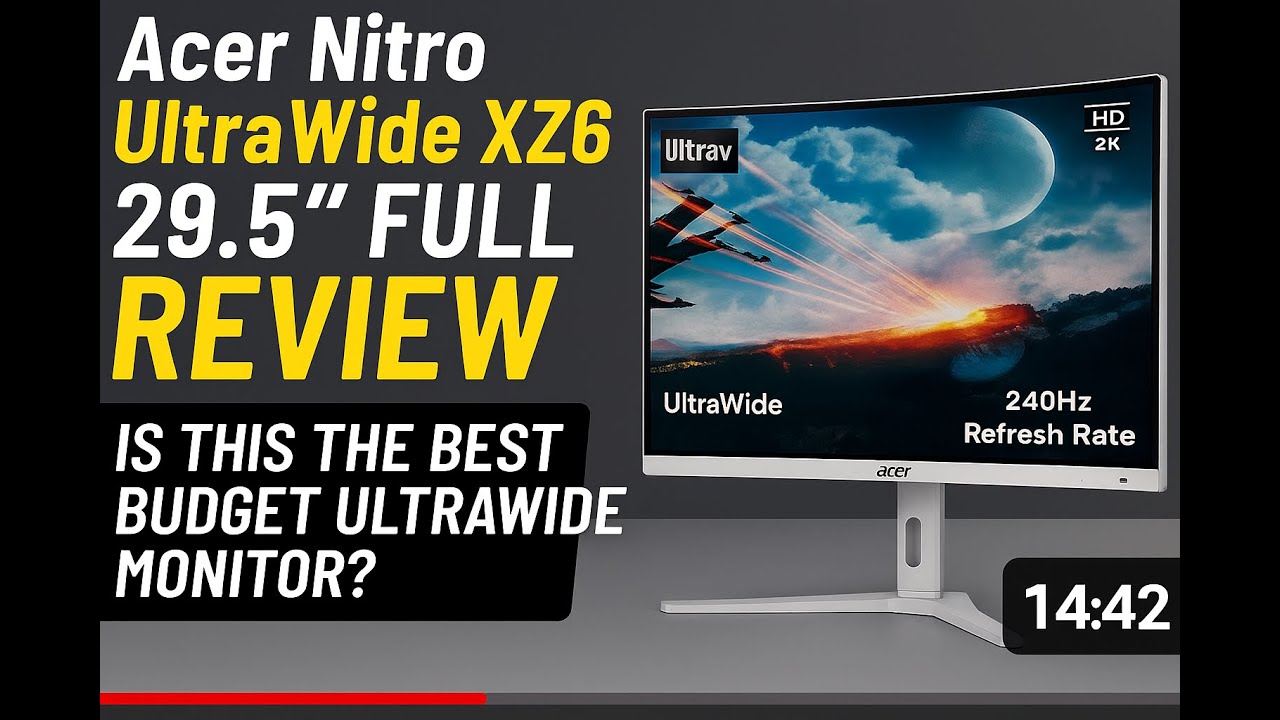 Acer XZ306CX 29.5 Inch WFHD Ultrawide Curved Monitor Review