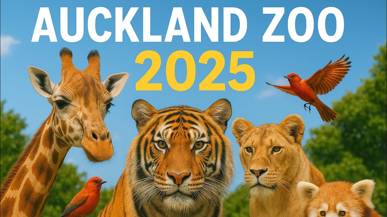 “Auckland Zoo Full Tour 2025 🦁 Wild Animals in New Zealand | ਪੰਜਾਬੀ Travel Vlog”