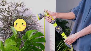 RAINPOINT Digital Garden Hose Water Flow Meter with Real-Time Tracking - Water Flow Sensor