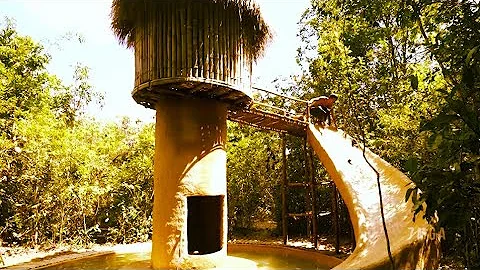 Build The Most Secret Deep Hole Underground Swimming Pool, Men Survival Living Off The Grid