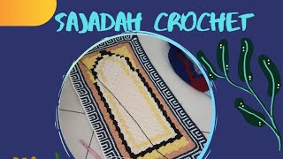 Revisi part 3 Tutorial sajadah rajut c2c dan mozaik crochet
