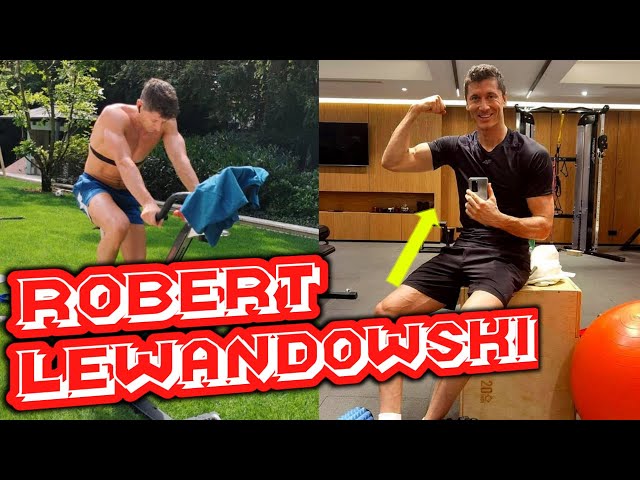 Robert Lewandowski - Morning at the gym 💪🏼 4F #paidpartnership