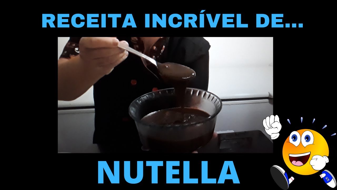 Aprenda a fazer sua própria NUTELLA e surpreenda o teu público c/ um sabor diferenciado e incrível !
