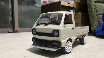 WPL D12 high speed gearbox and 370 motor test