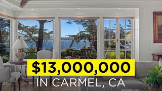 Unveiling a Stunning Oceanfront Home on Scenic Road in Carmel Point