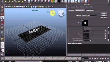 Creating 3D text in Autodesk Maya