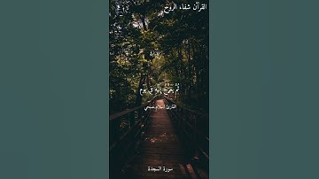 يُدَبِّرُ ٱلۡأَمۡرَ مِنَ ٱلسَّمَآءِ إِلَى ٱلۡأَرۡضِ |سورة السجدة| القارئ اسلام صبحي ✨