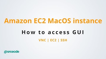 How to access Amazon EC2 MacOS instance GUI