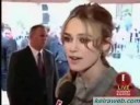 Video: Keira Knightley aliondoka kwa amri hiyo