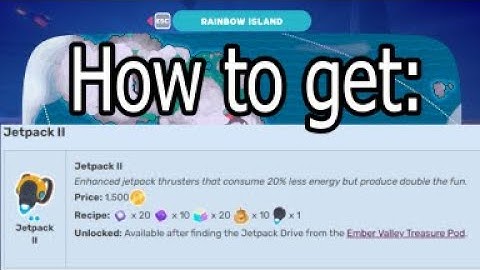 Where to find Jetpack Upgrade 2 Slime Rancher 2